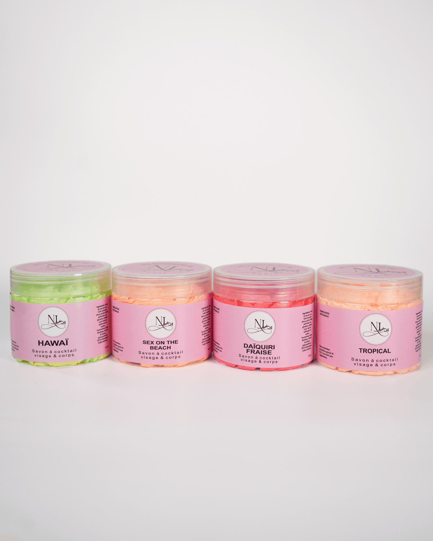 Pack Savons Cocktail (4 Savons)