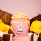 savon fouette chantilly de douche tropical parfum fruité theme des cocktails mousse légère douce les douceurs de nl